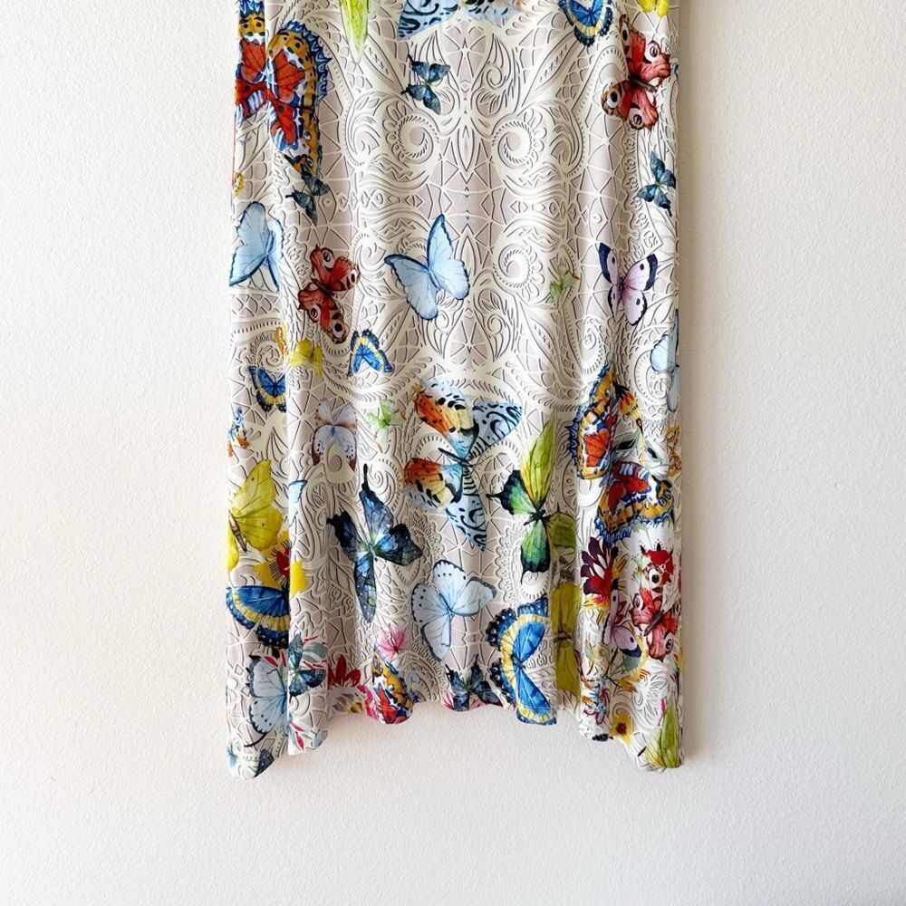 Johnny Was Mitchi Butterfly Floral Swing Dress - Picture 11 of 13